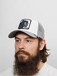 Бейсболка GOORIN BROTHERS арт. 101-0381 (белый / серый)